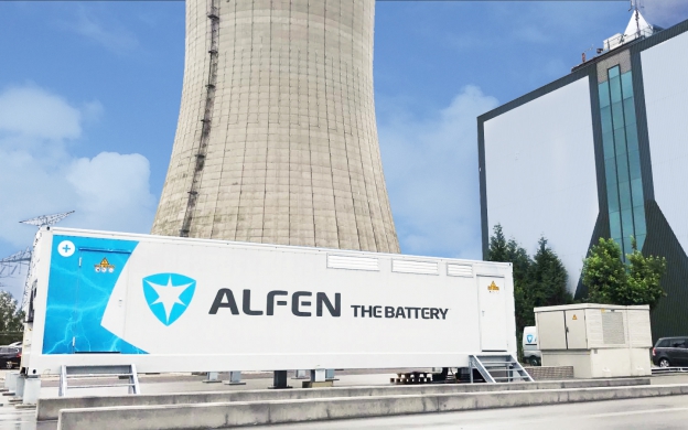 First FCR energy storage in Belgium