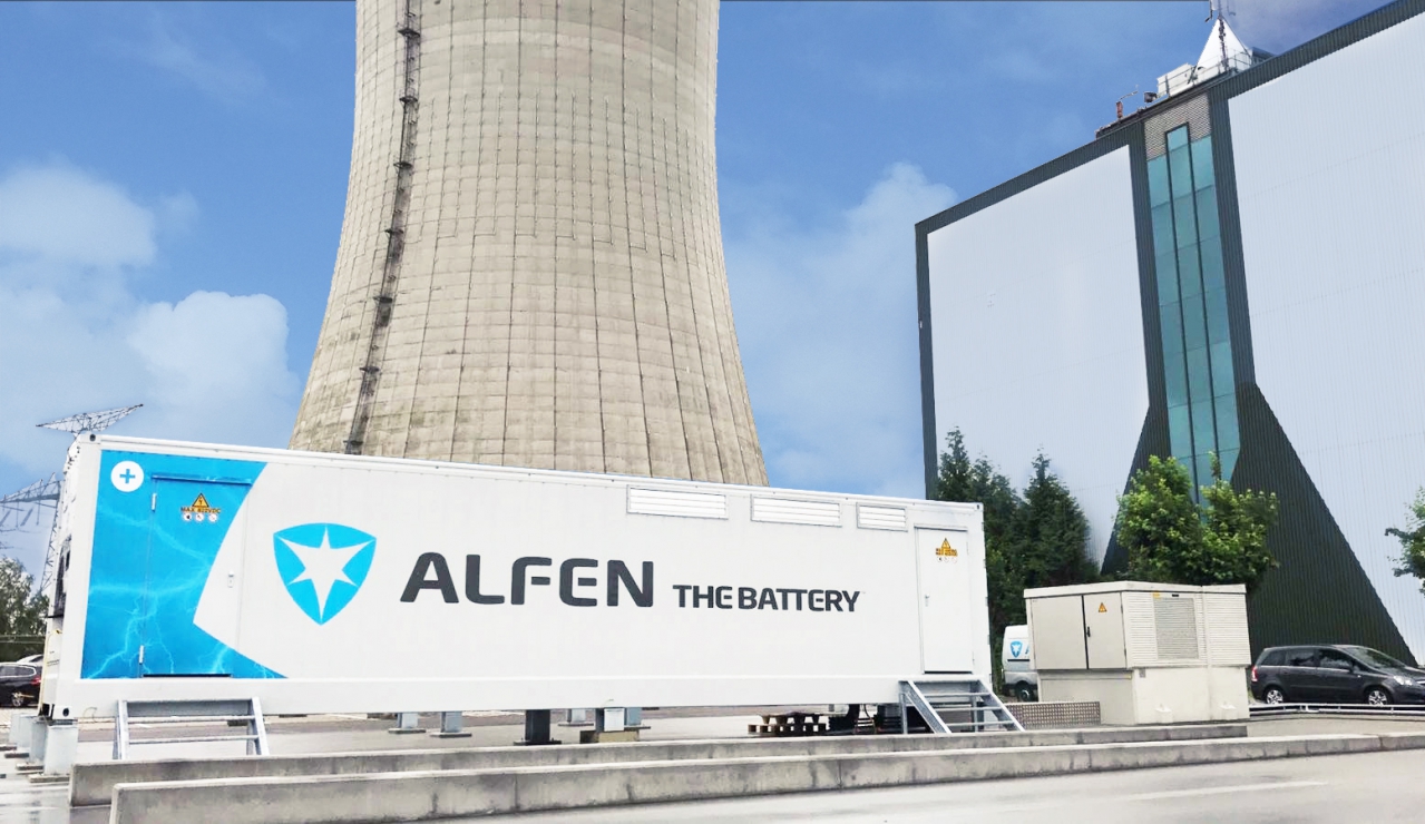 First FCR energy storage in Belgium
